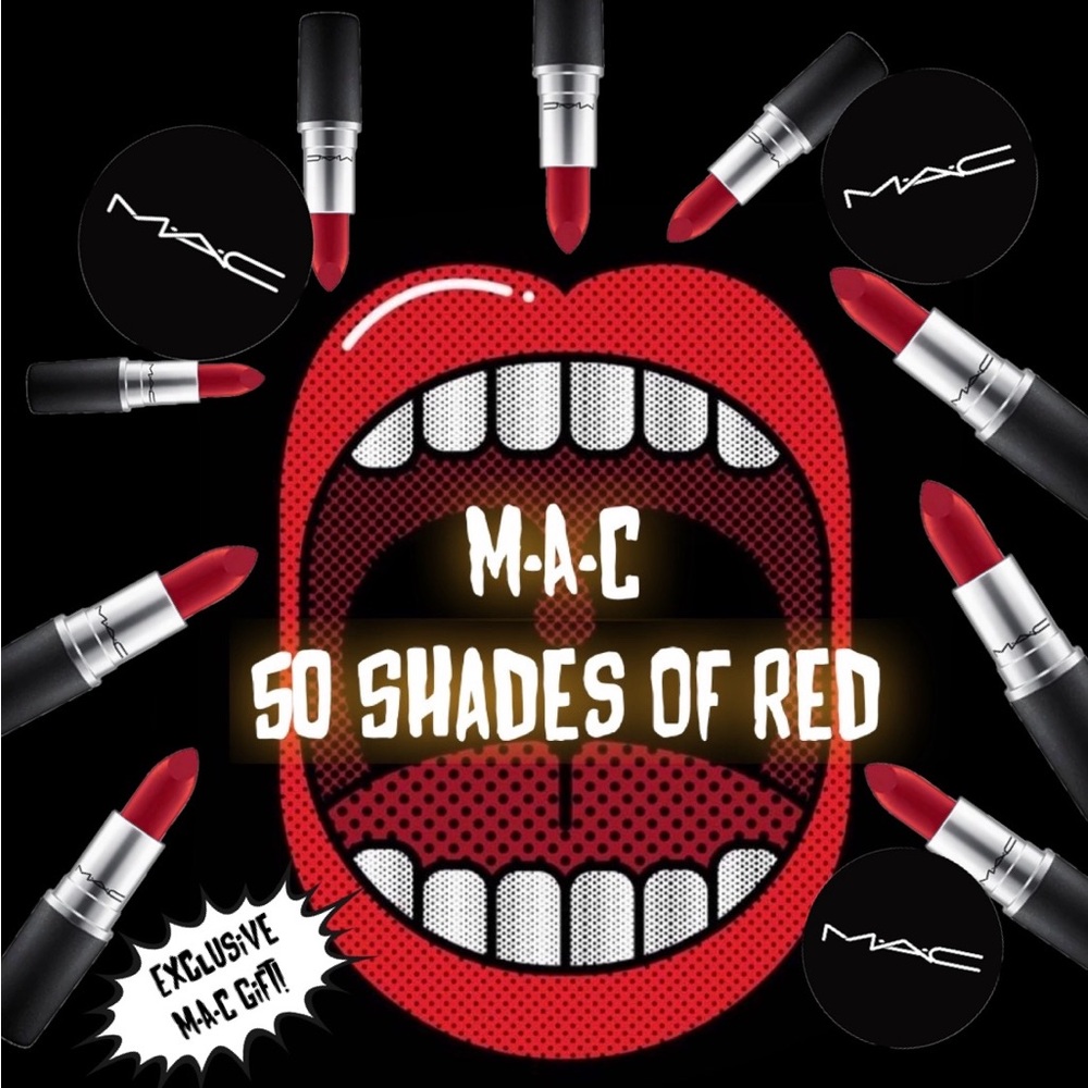 💄👄50 Shades of REDS🫦💄